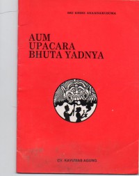 Image of Aum Upacara Bhuta Yadnya